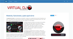 Desktop Screenshot of descargardjvirtual.com